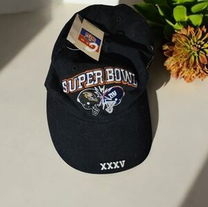 NWT Super Bowl XXXV 35 Puma Limited Edition Adjustable Hat Ravens Giants 2001